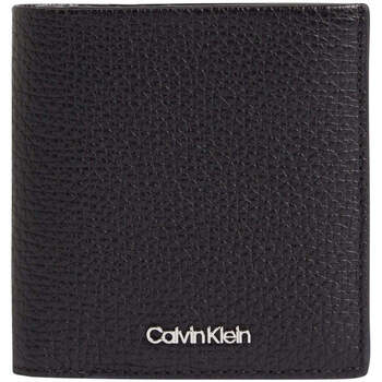 Sacs Homme Portefeuilles Calvin Klein Jeans minimalism trifold 6cc w/coin Noir