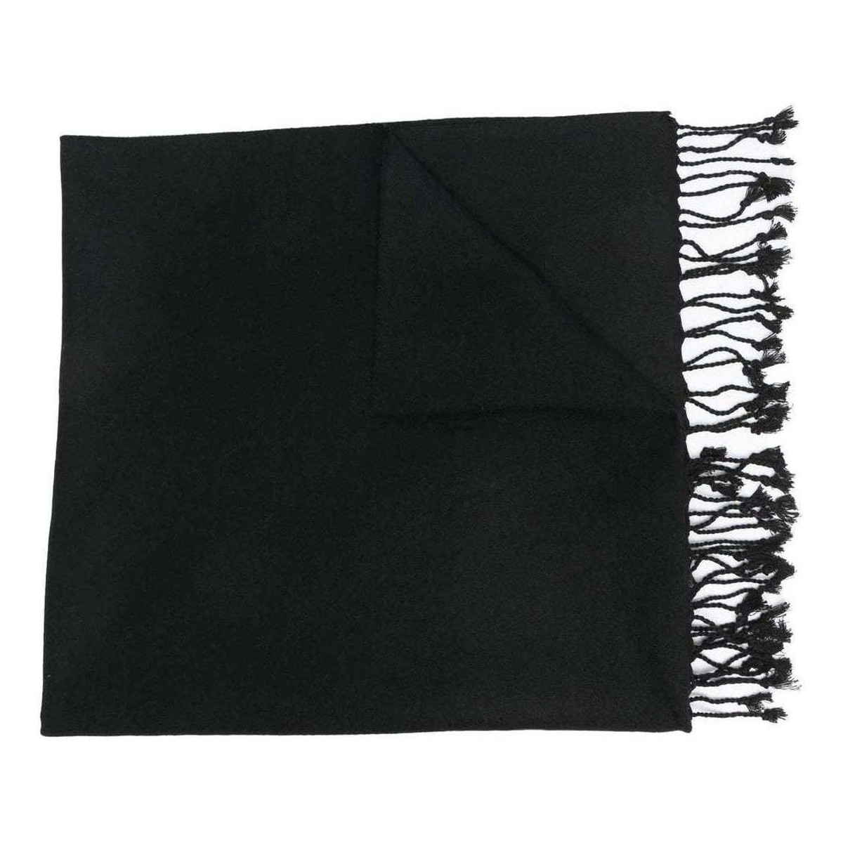 Accessoires textile Femme Echarpes / Etoles / Foulards Versace Jeans Couture black scarf Noir