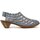 Chaussures Femme Sandales sport Rieker Azur Grey Leather Sandals Gris