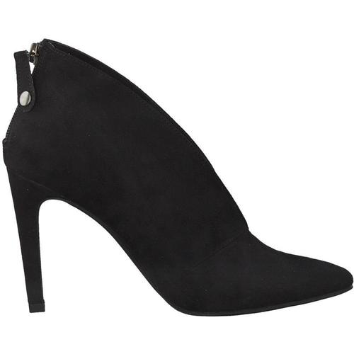 Chaussures Femme Bottines Marco Tozzi Booties High Heels Black Noir