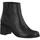 Chaussures Femme Bottines Marco Tozzi Booties Middle Heels Black Antic Noir