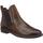 Chaussures Femme Bottines Marco Tozzi Booties Low Heels Cognac Lizard Marron