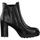 Chaussures Femme Bottines Tamaris Booties Middle Heels Black Noir