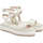 Chaussures Femme Sandales sport Agl Myrte Offwhite Blanc