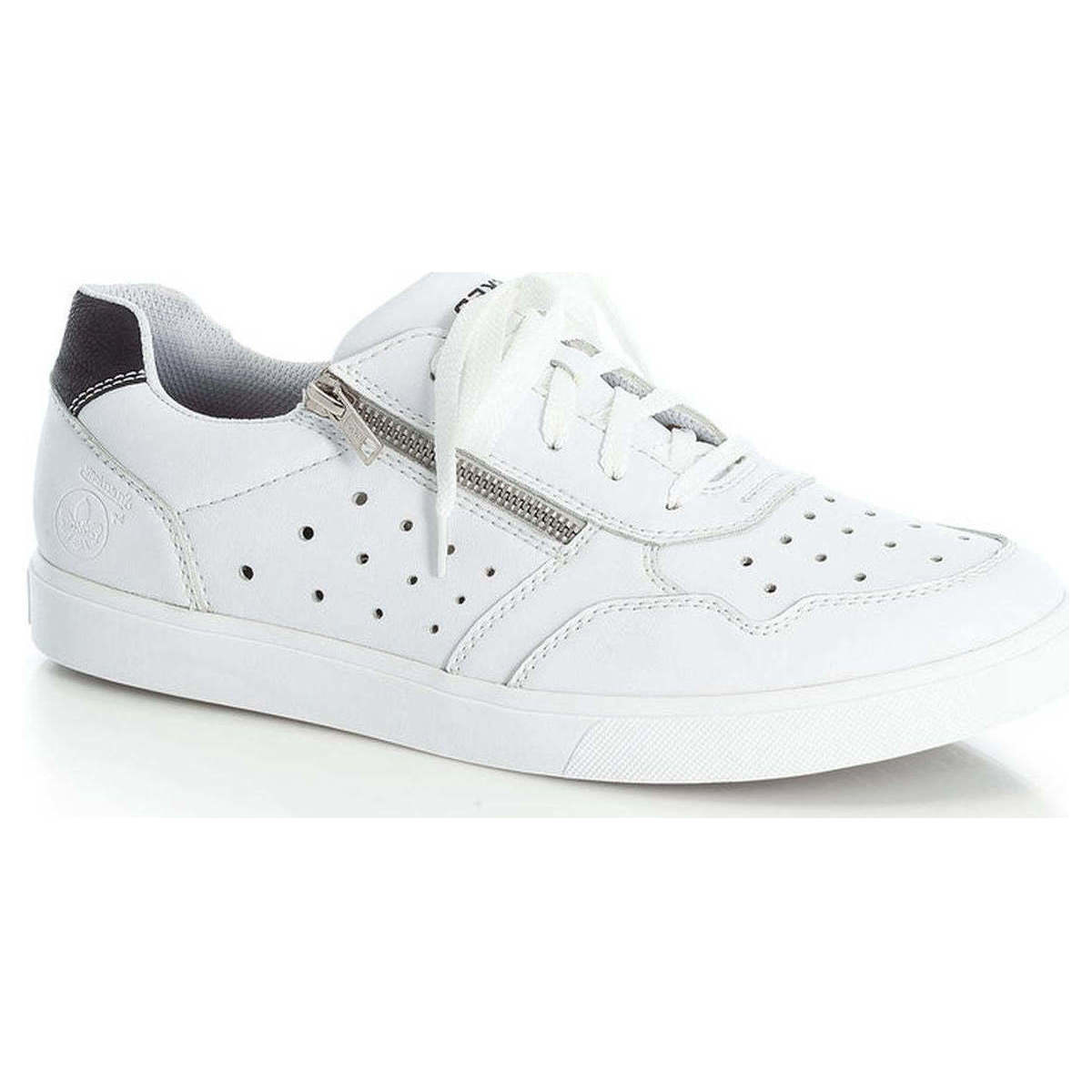 Chaussures Homme Baskets basses Rieker White Casual Trainers Blanc