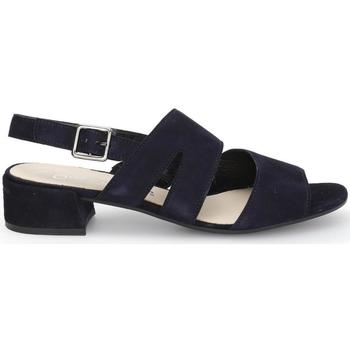 Gabor Atlantik Elegant Middle Heel Sandals Bleu