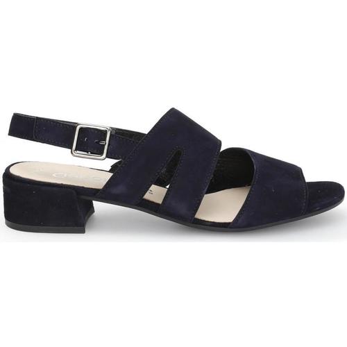 Chaussures Femme Sandales sport Gabor Atlantik Elegant Middle Heel Sandals Bleu