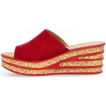 Gabor Rubin Casual Mule Sandals Rouge