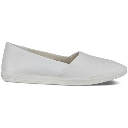 Ecco Simpil W Flats White Blanc - Chaussures Ballerines Femme 144,25 €