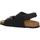 Chaussures Homme Sandales sport Salamander Balbao Flats Black Noir