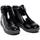 Chaussures Femme Bottines Ara Merano Black Booties Noir