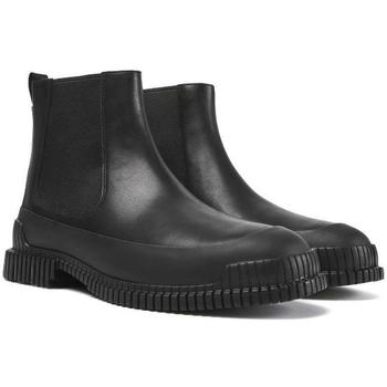 Camper Mugello Casual Leather Booties Noir