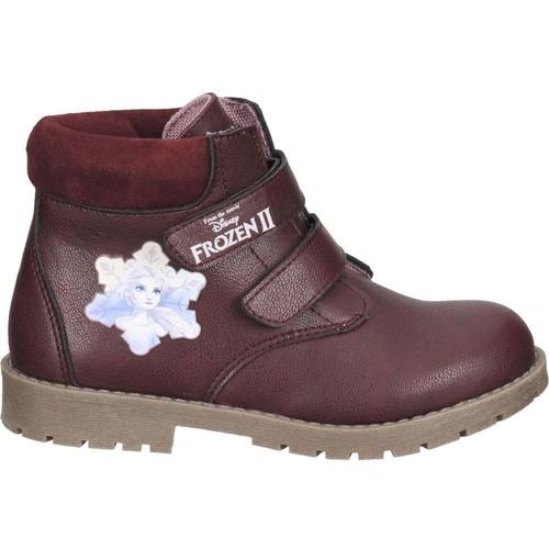Chaussures Fille Boots Reno Burgundy Casual Booties Rouge