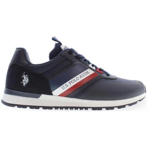 Chaussures Homme Baskets basses U.S Polo Assn. Camisa Polo Paddy Pro Preto Bleu