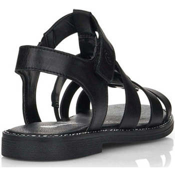 Remonte black casual open sandals Noir
