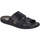 Chaussures Homme Chaussons Rieker nero casual open slippers Noir