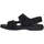 Chaussures Homme Sandales sport Rieker black casual open sandals Noir