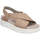 Chaussures Femme Sandales sport Rieker shell casual open sandals Beige