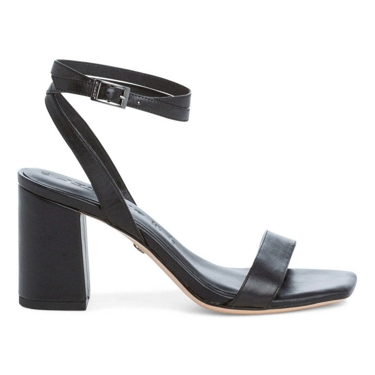 Chaussures Femme Sandales sport Tamaris black elegant open sandals Noir