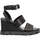 Chaussures Femme Sandales sport Liu Jo nicole 05 sandals Noir
