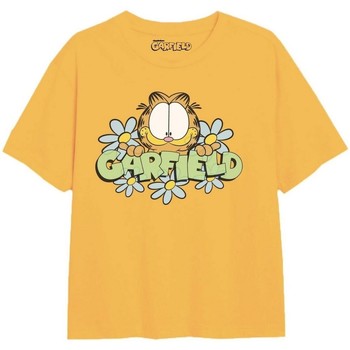 Vêtements Fille T-shirts manches longues Garfield Power Multicolore