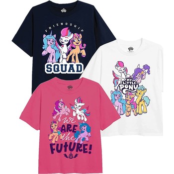Vêtements Fille T-shirts manches longues My Little Pony  Multicolore