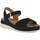 Chaussures Femme Sandales sport Geox eolie sandals Noir