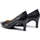 Chaussures Femme Ballerines / babies Geox black elegant closed shoes Noir