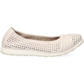 Caprice nude casual closed shoes Beige