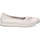 Chaussures Femme Ballerines / babies Caprice white casual closed shoes Blanc
