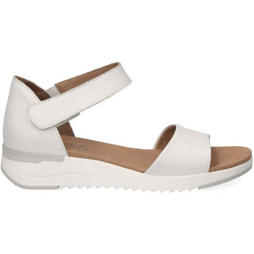 Chaussures Femme Sandales sport Caprice white casual open sandals Blanc