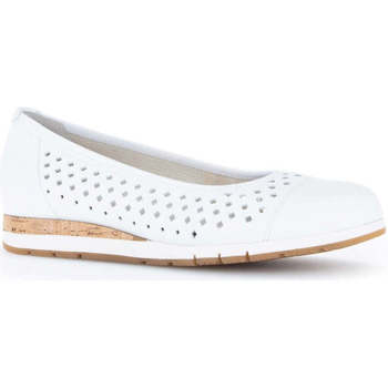 Chaussures Femme Ballerines / babies Gabor weiss casual closed shoes Blanc