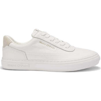 Chaussures Femme Ballerines / babies Marc O'Polo cropped white casual closed flats Blanc