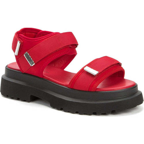 Chaussures Femme Sandales sport Keddo red casual open sandals Rouge