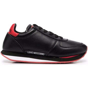 Chaussures Femme Baskets basses Love Moschino nero casual closed sneakers Noir