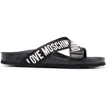 Chaussures Femme Mules Love Moschino ner bia casual part-open mule Noir
