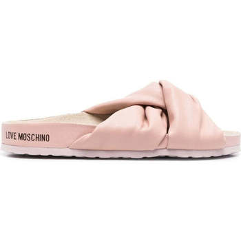 Chaussures Femme Mules Love Moschino nude casual part-open mule Beige