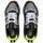 Chaussures Baskets basses Emporio Armani EA7 black silver shark casual closed sneaker Noir