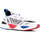 Chaussures Baskets basses Emporio Armani EA7 optwht racrd balt bl casual closed sneaker Blanc
