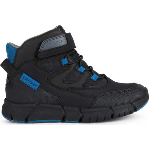 Chaussures Garçon Boots Geox flexyper abx booties Noir