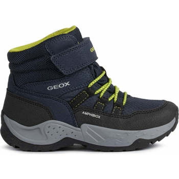 Chaussures Garçon Boots Geox sentiero abx booties Bleu
