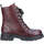 Chaussures Femme Bottines Rieker red casual closed booties Rouge