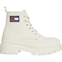 Chaussures Femme Bottines Tommy Jeans foxing boot Blanc