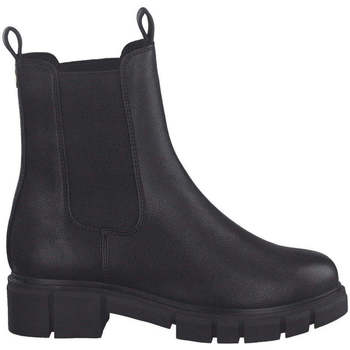 bottines marco tozzi  black casual closed booties 