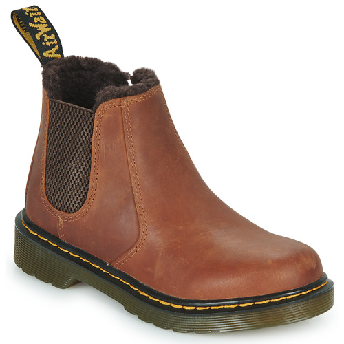 Chaussures Enfant Boots Dr. Patent Martens 2976 Leonore J Camel