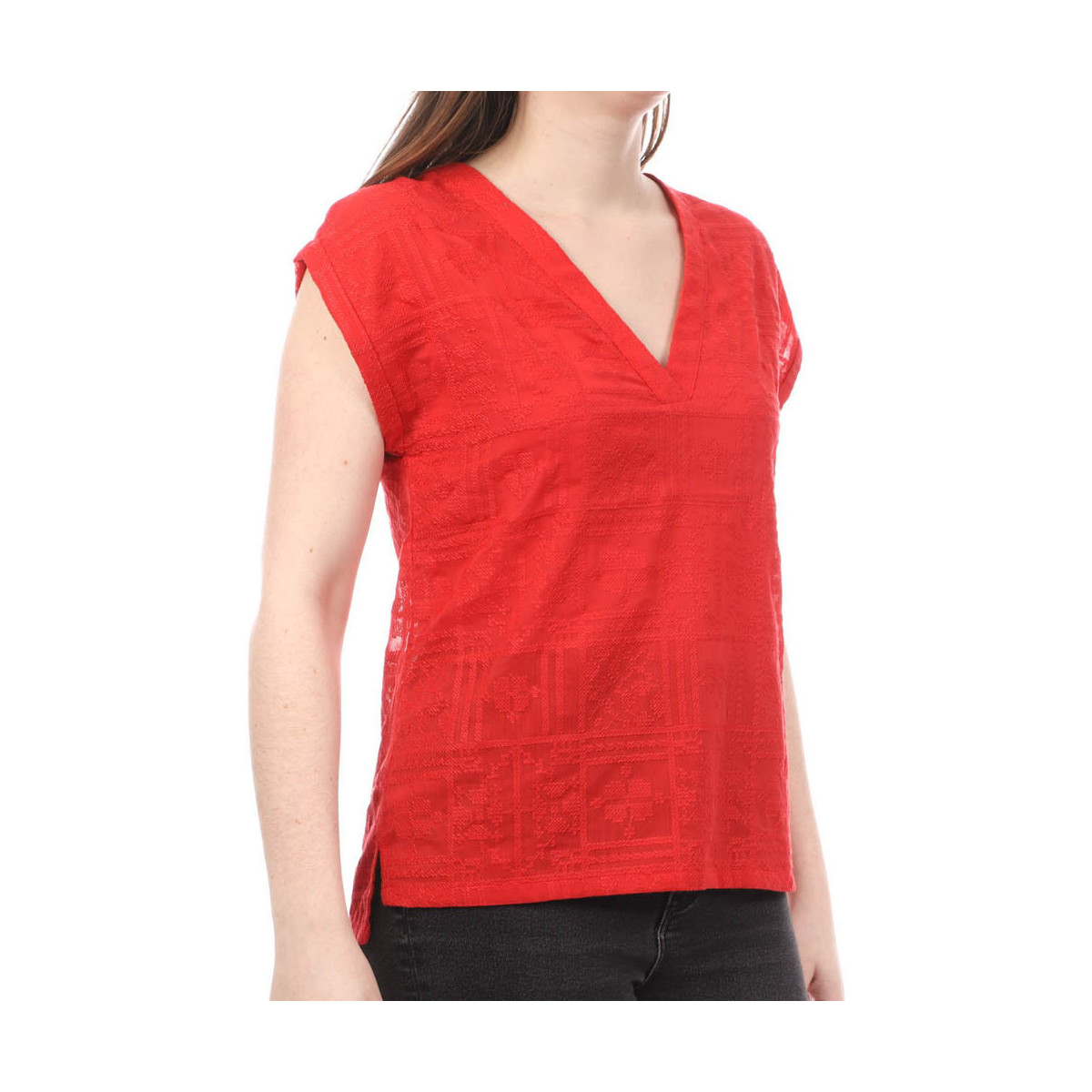 Vêtements Femme T-shirts & Polos Teddy Smith 32313916D Rouge