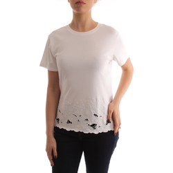Vêtements Femme T-shirts manches courtes Emme Marella LENTE Blanc