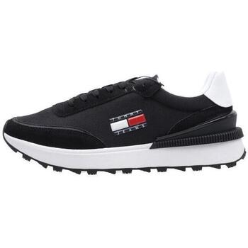 Chaussures Homme Baskets basses Tommy paia Hilfiger Tommy paia JEANS TECHN. RUNNER Noir
