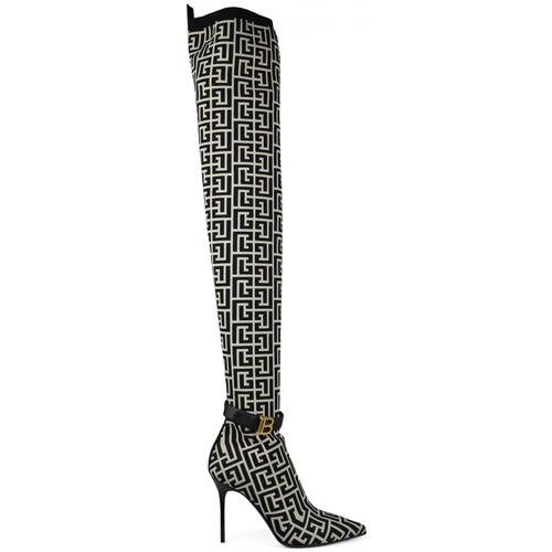 Chaussures Femme Bottes Balmain pierre balmain born from a love for stage costumes Noir