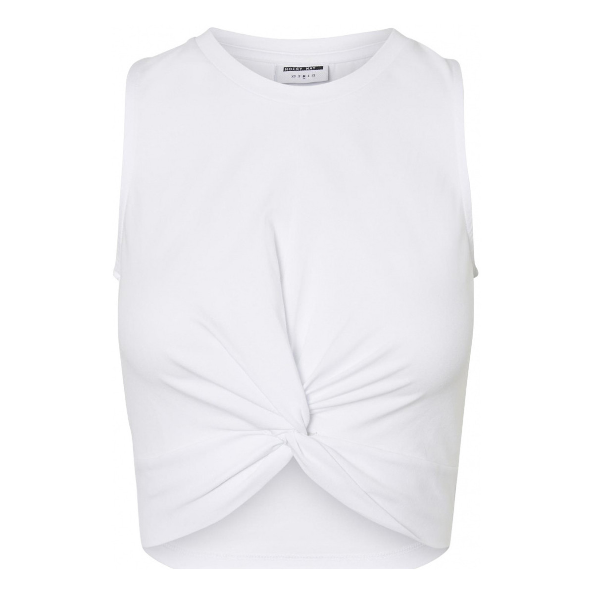 Vêtements Femme Débardeurs / T-shirts sans manche Noisy May 126839VTPE23 Blanc